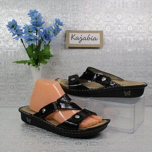 ALEGRIA Ven Black Sandals Size 38
